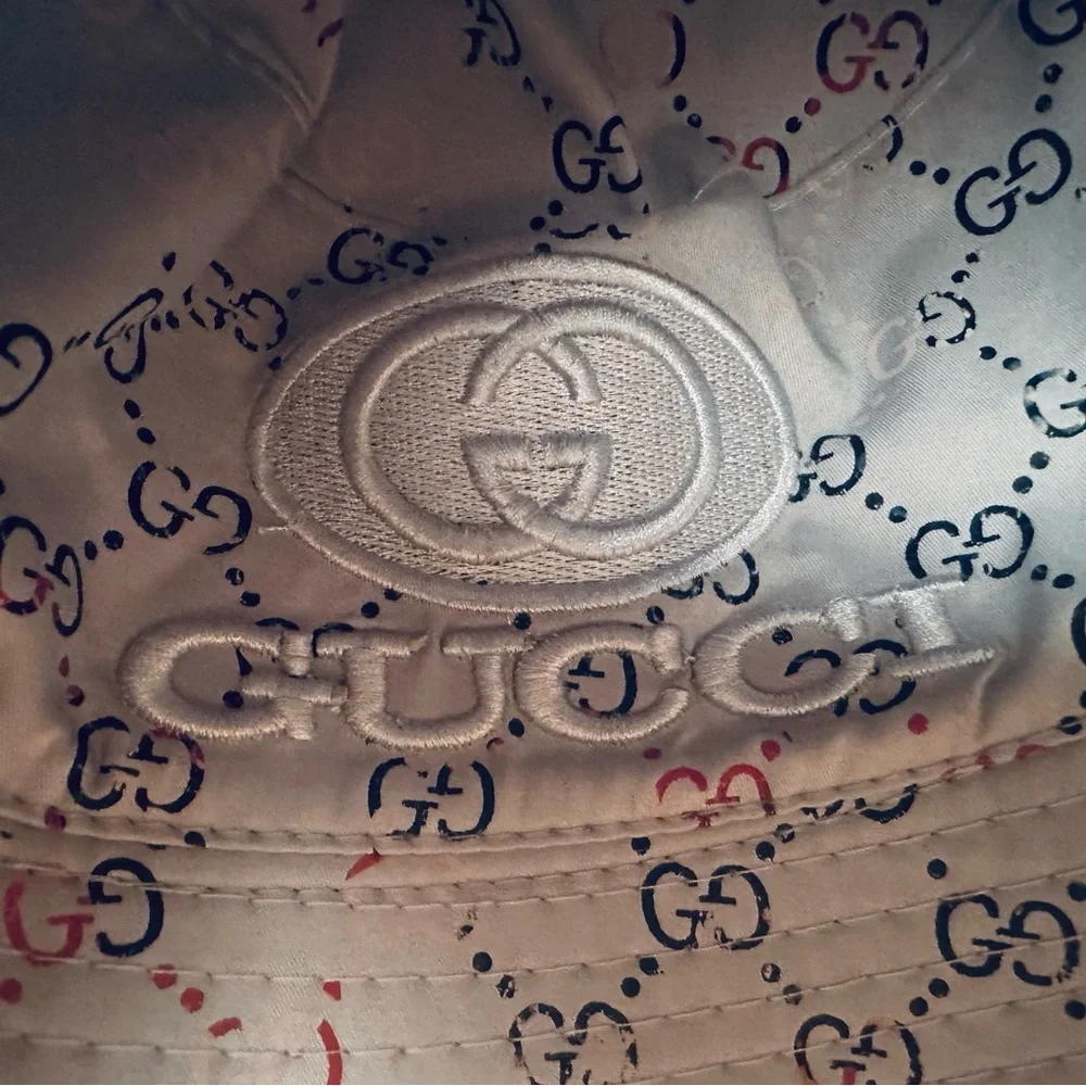 You Gotta Regatta Light Blue Gucci Summer Unisex Bucket Hat Monogram - Picture 14 of 16